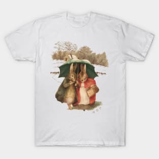 “A Happy Pair” by Beatrix Potter T-Shirt